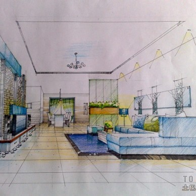 【隆回幸福裝飾工程設計作品集】_隆回幸福裝飾工程設計效果圖_隆回幸福裝飾工程案例解析-設計本